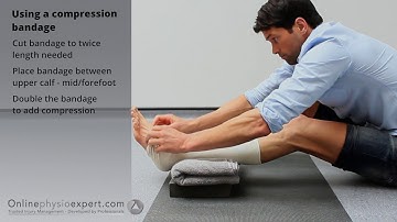 Calf muscle compression L