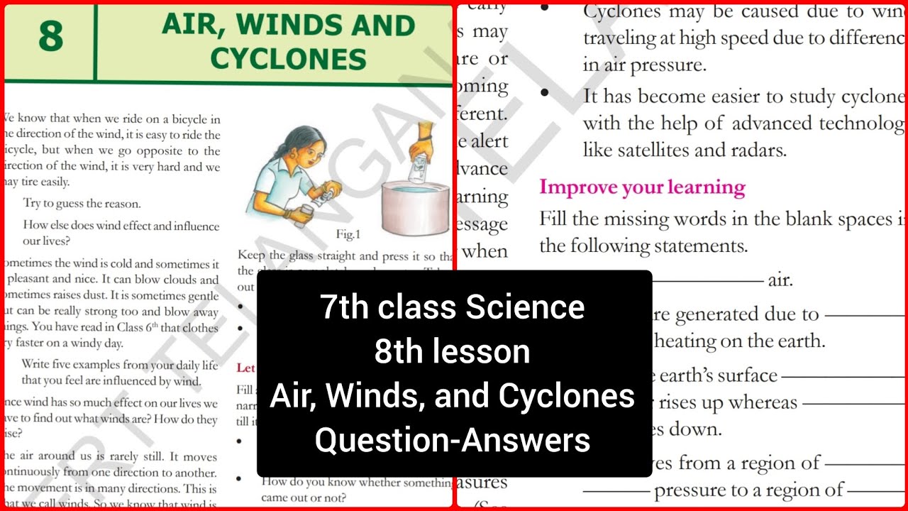 7th Class Science 8th Class Air Winds And Cyclones Lesson Question 7th Class Science 8th Class Air Winds And Cyclones Lesson Question