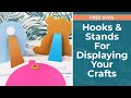 The EASIEST Way to Display Papercrafts 🤩 Free Hook &amp; Stand SVGs