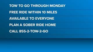 AAA offering 'Tow to Go' service for impaired drivers over holiday weekend