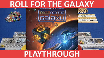 Roll For The Galaxy (+Ambition) | Playthrough | slickerdrips