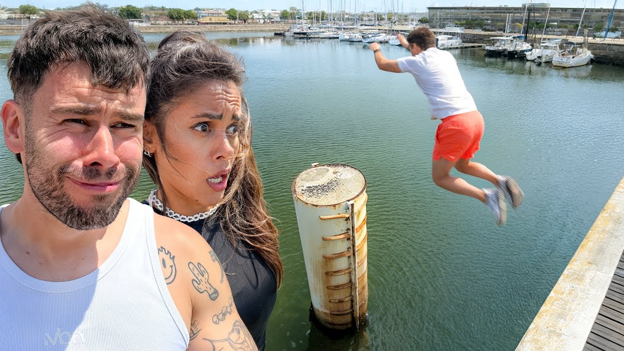 TOMBE PAS A L’EAU CHALLENGE (ft. LeBouseuh, Tatiana, Dobby, Fabi1)