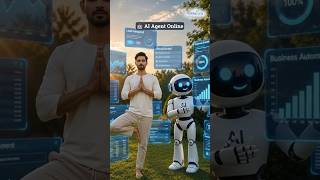 International Yoga Day Meets AI Automation 🤖🧘 #Shorts