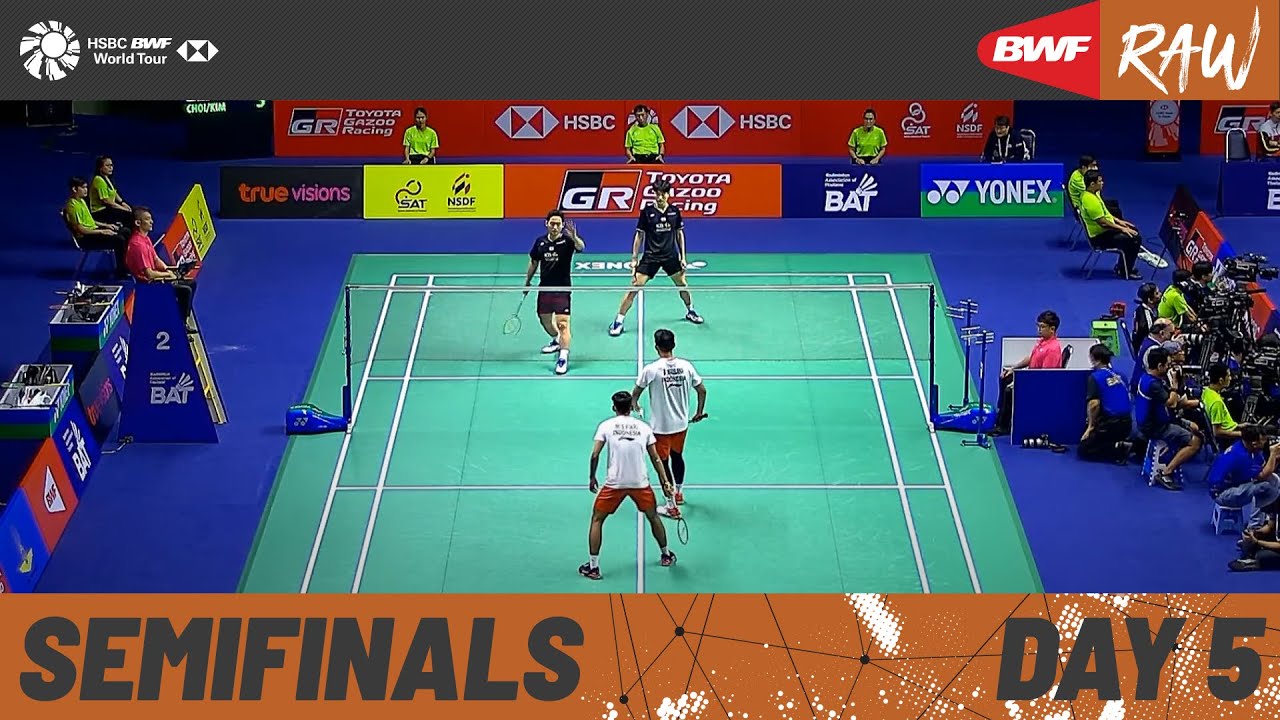 live streaming badminton thailand open