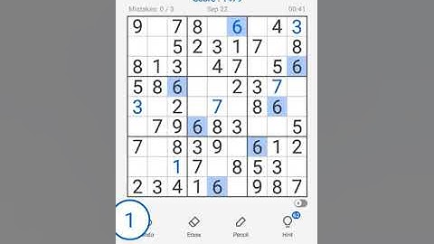 Sudoku Free Classic Puzzles Mobile | Daily Challenge September 22, 2022
