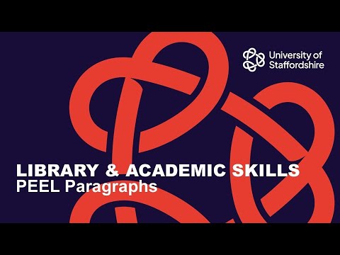 PEEL Paragraphs (OR: how do I make sure my academic writing is doing what it needs to do?)