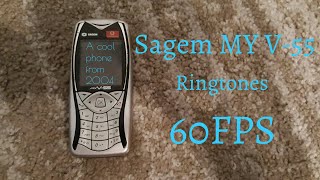 Sagem MY V-55 - Ringtones