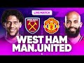 🔴 WEST HAM - MAN UNITED LIVE / 🚨UNITED EST A 1 VICTOIRE DE LIBERER UN SUPPORTER 😂! / 🏆PREMIER LEAGUE