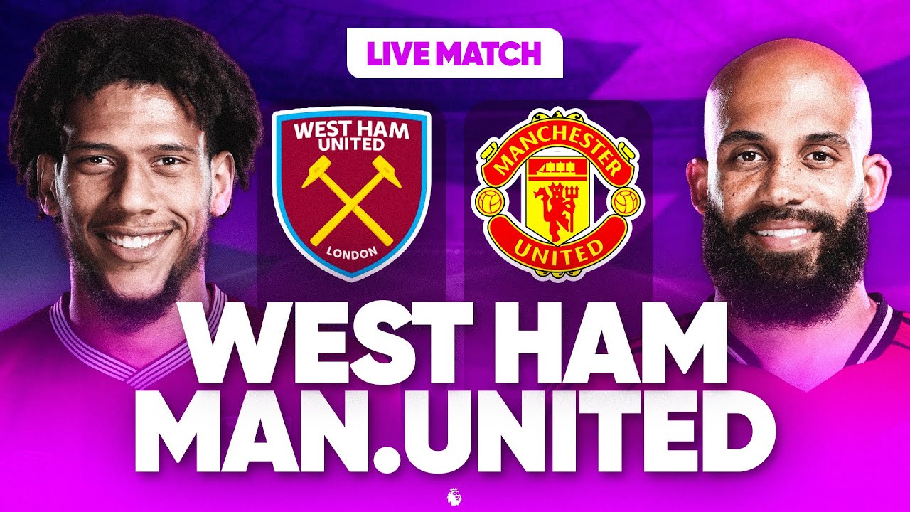 🔴 WEST HAM - MAN UNITED LIVE / 🚨UNITED EST A 1 VICTOIRE DE LIBERER UN SUPPORTER 😂! / 🏆PREMIER LEAGUE