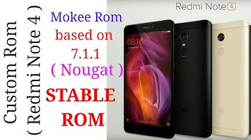 [Rom] Redmi note 4 / Mokee rom (7.1.1) Stable version Review