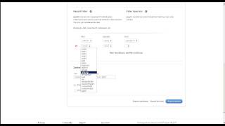 Clickmap - Report Filter