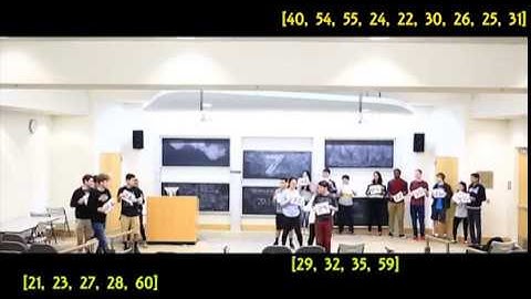 CSC172 Sorting Dance Spring 2017