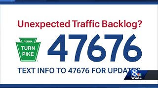 Pennsylvania Turnpike launches real-time text alerts for unexpected backlogs