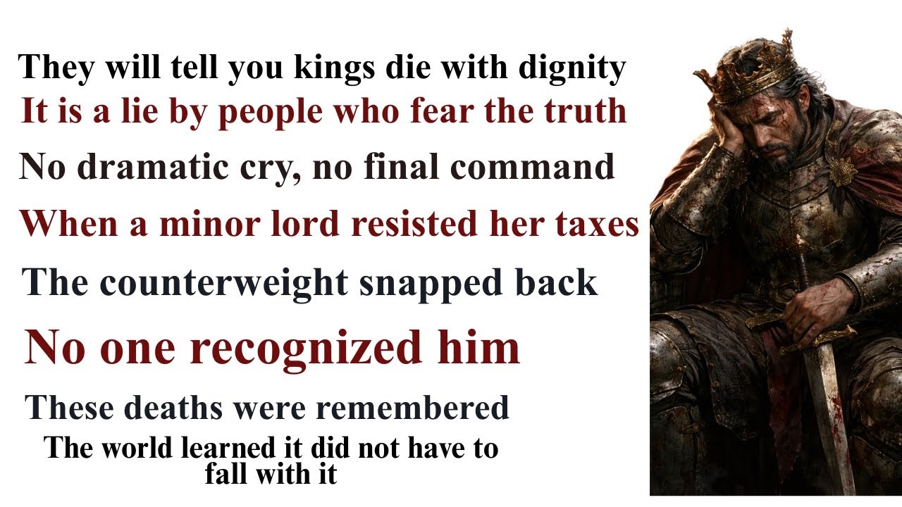 Feared by Millions, Forgotten in Seconds: The Most Embarrassing Royal Deaths