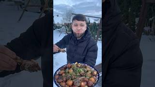 Казан кебаб из утки 🦆🥔 #kazan #kebab #food #outdoor #food #рецепт #cooking