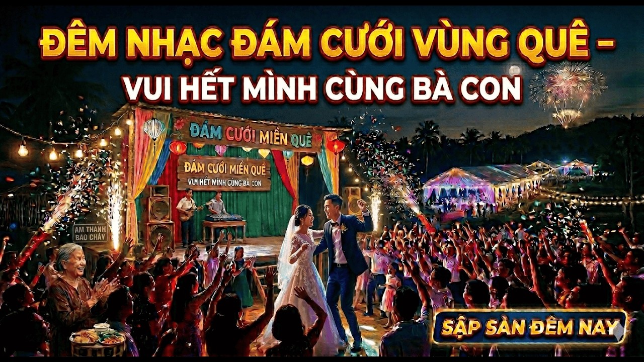 Đêm Nhạc Đám Cưới Vùng Quê – Vui Hết Mình Cùng Bà Con