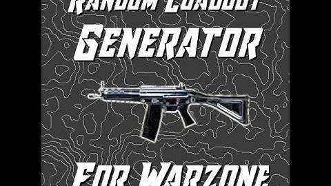 Random loadout generator in Warzone 3!