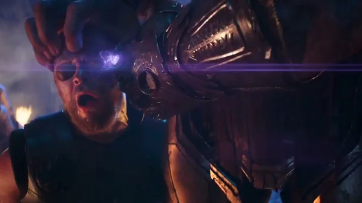 Thor vs Thanos and sad loki looking pain brother | Avengers : Infinity War | MARVEL