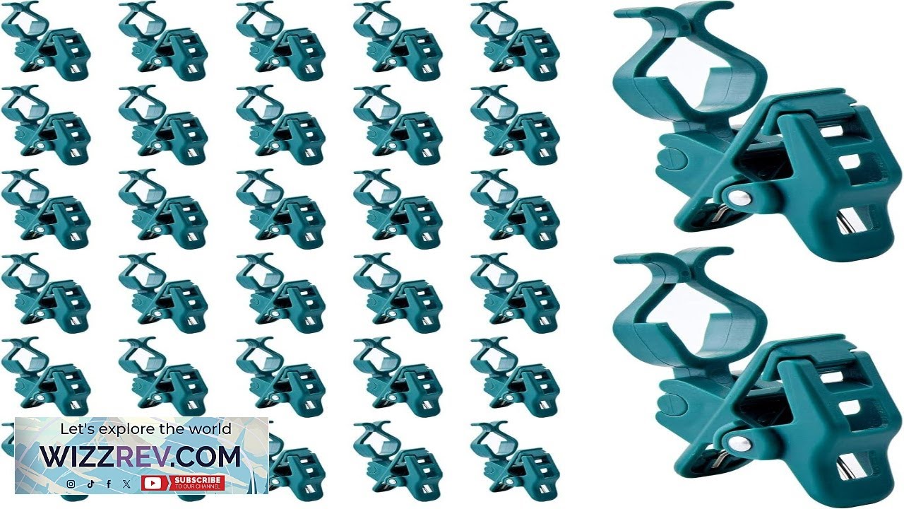 C7 C9 Christmas Lights Universal Spring Clips 100 Count Quick Spring ...