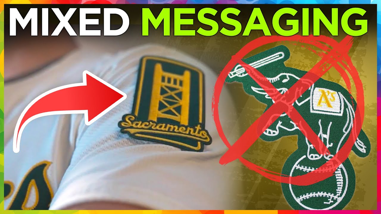Sacramento A's patch raises QUESTIONS - YouTube