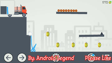 Brain It On : The Wood Trucks Level 1-10 Brain physic level 1-10 Android Solution