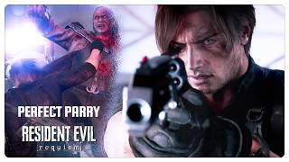 Leon Vs Victor Gideon Final Boss Fight  True Ending 4k  Resident Evil 9 requiem