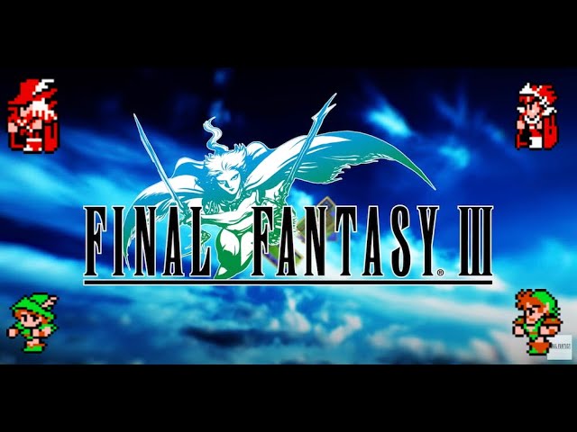 Final Fantasy III Pixel Remaster: Redmage, Knight, Ranger, Thief