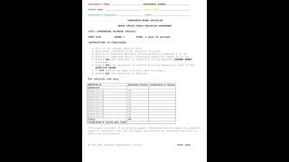 Grade 7 Integrated Science Paper 1 Mid Term 2 Exam 2025 with Marking Scheme