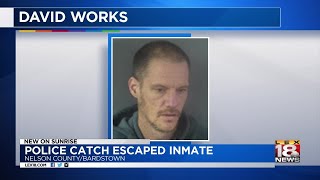 Police Catch Escaped Inmate