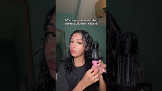 Trying The Viral Curl Comb So You Dont Have To