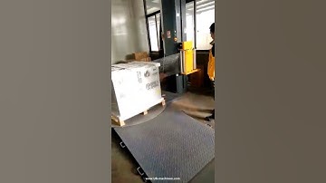 Automatic stretch film wrapping sealing machine for pallet cargo