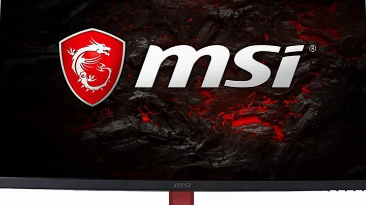 Màn hình msi optix ag32c dang bi lỗi năm 2024