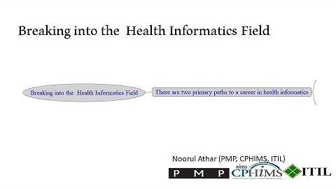 Breaking into the health informatics