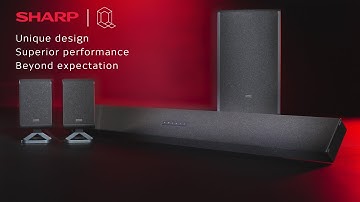 SHARP Q Soundbars – Immersive Dolby Atmos® / DTS:X® Audio Experience