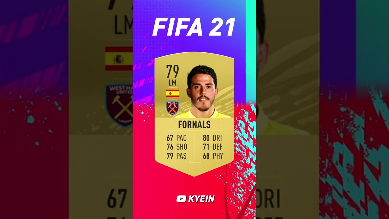 Pablo Fornals - FIFA Evolution (FIFA 17 - FIFA 22)