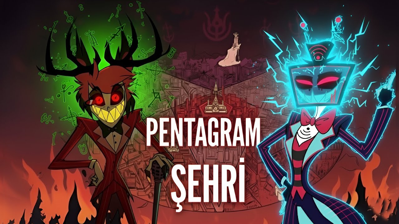Şeytan Çıkaranların Gölgesinde: Hazbin Hotel Pentagram Şehri Nasıl Hayatta Kalıyor❓
