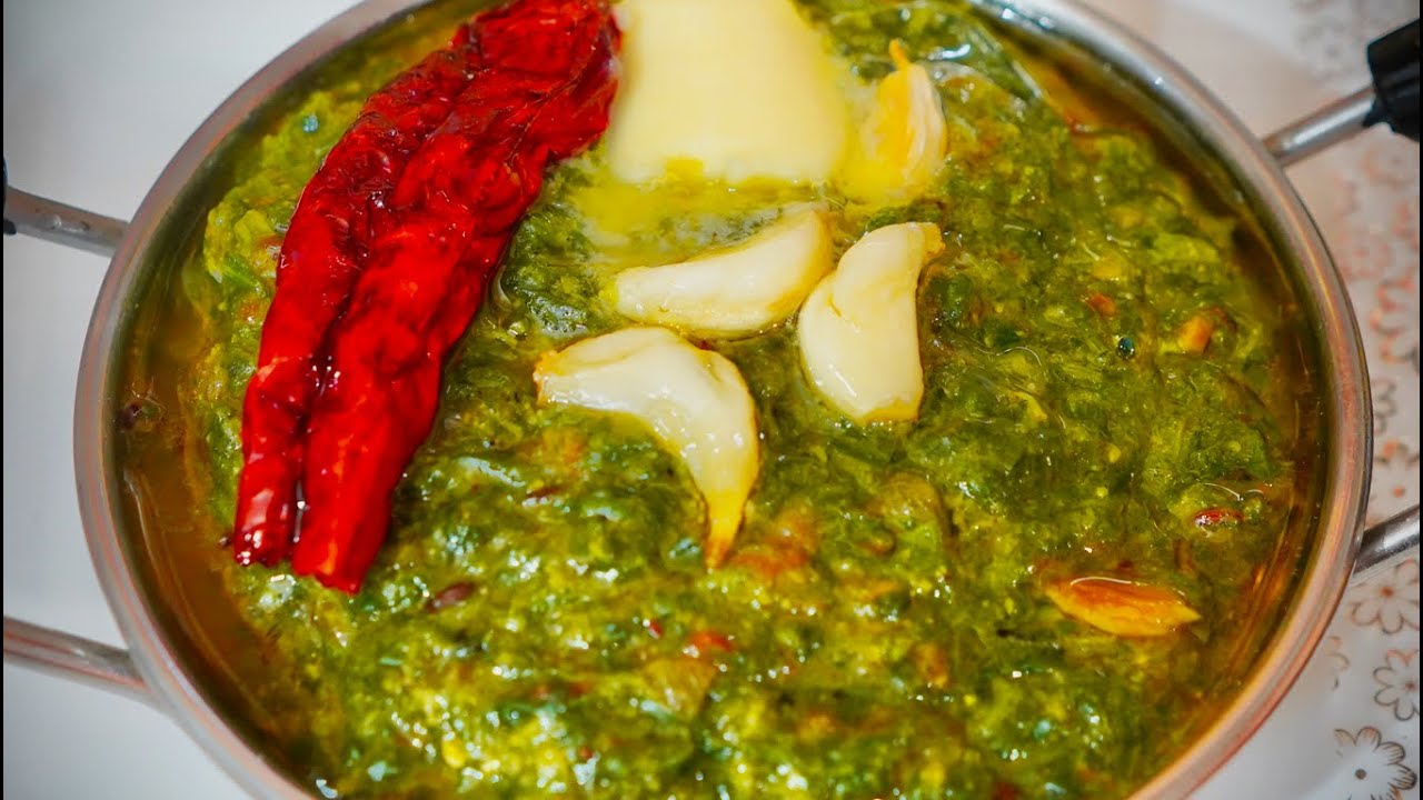 पंजाबी स्टाइल सरसो का साग बनाने की विधि | Sarson Ka Saag Recipe | Traditional Saag RECIPE