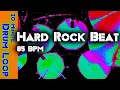Hard rock drum loop 85 bpm