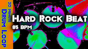 Hard Rock Drum Loop 85 BPM