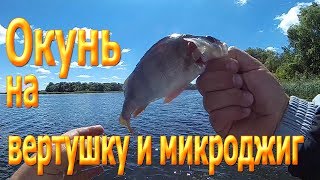 Ловля окуня на вертушку и на микроджиг на заливах Днепра. Ловля окуня на вертушку и на микроджиг на заливах Днепра.