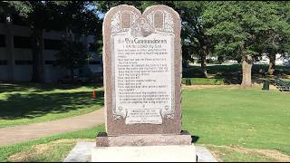 Federal judge orders removal of Ten Commandments display outside Arkansas Capitol