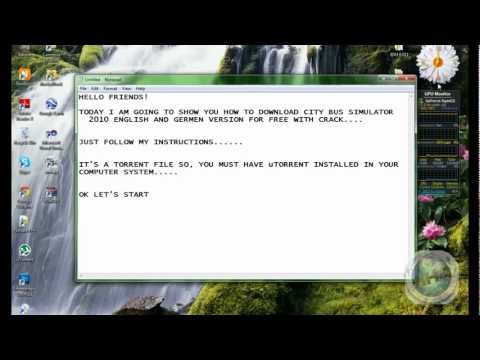 How To Download City Bus Simulator 2010 New York Full Version[English + German]