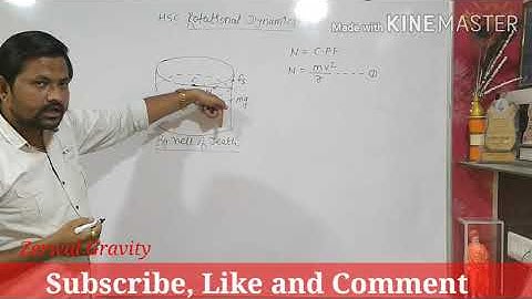 HSC (12th) Ch 1 Rotational Dynamics- Part 5 |Well of Death|