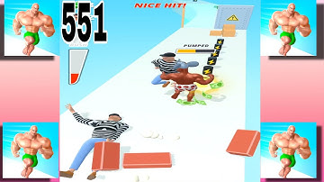 Muscle Rush : GameplayWalkthrough Android.ios All Levels (part 551  )