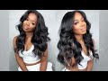 The Perfect GLUELESS WIG To Save Your Edges | Layering Curling Tutorial &amp;  Review