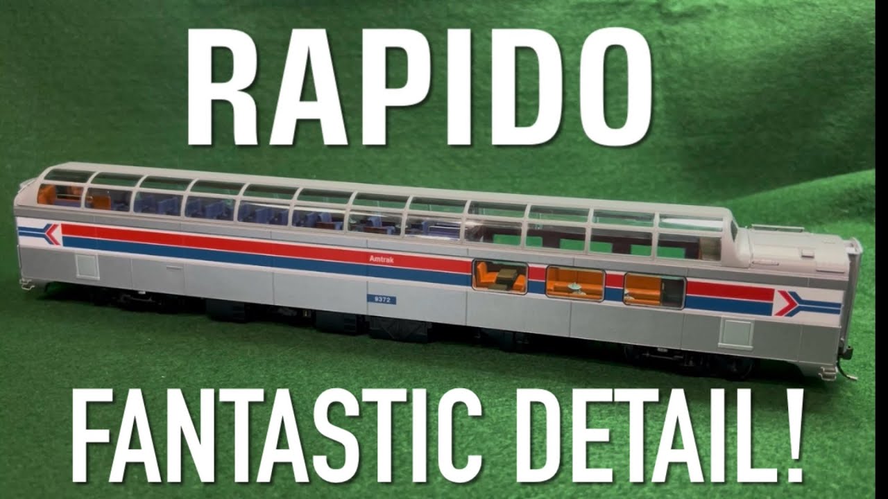 Rapido HO SP Dome-Lounge SPドームカー　デイライト塗り SP Dome Lounge Cars - Passenger Cars - HO scale - Rapido