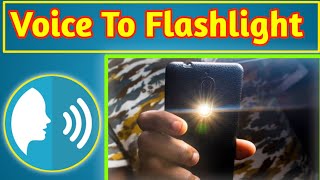 Voice To Flashlight On || offline application screenshot 5