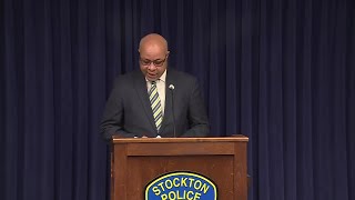 Raw Video: Stockton Police Press Conference On Fatal Shooting Of Police Officer