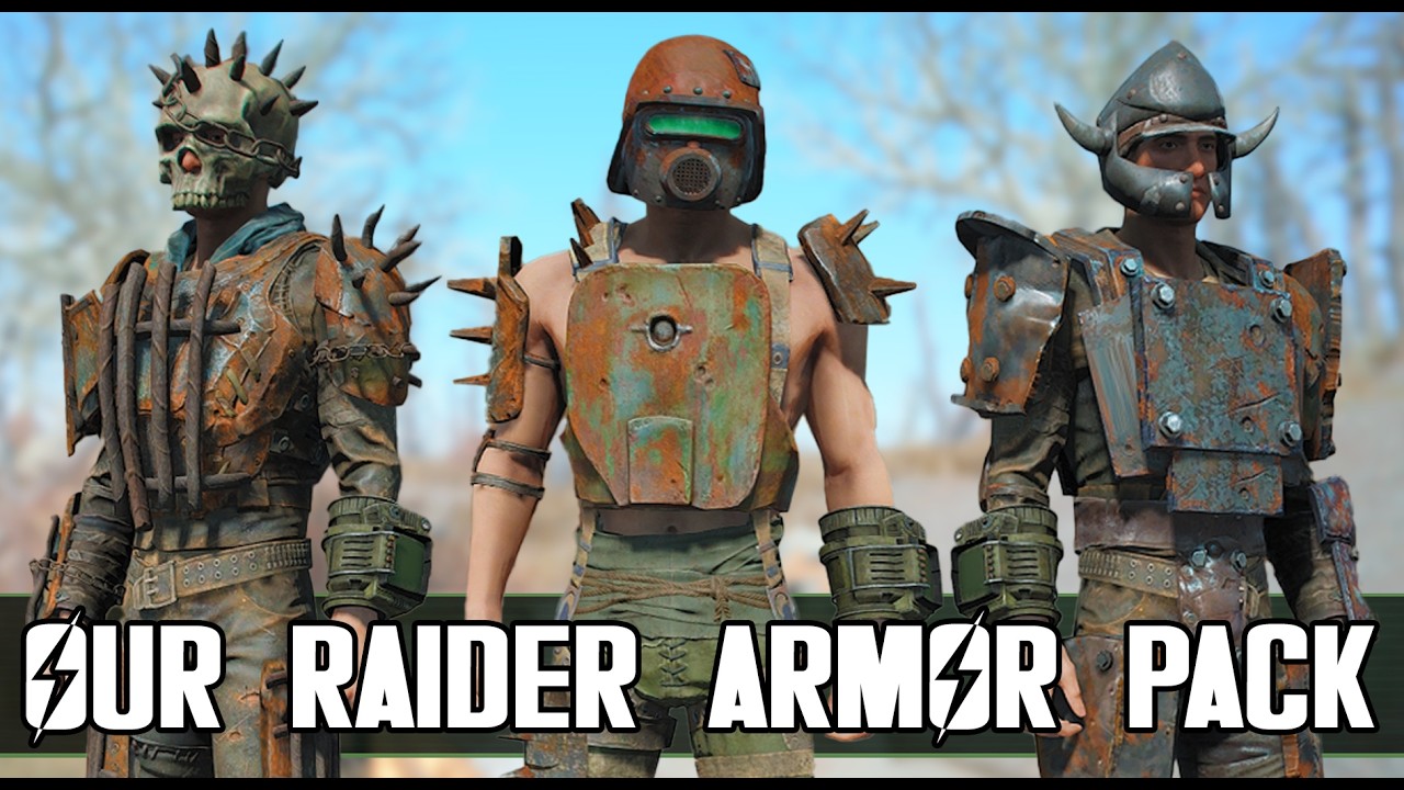 We Made an Armor Pack for Raiders - Fallout 4 Mod