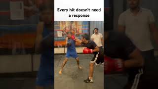 This wasn’t about boxing 🥊 #boxing #mma #sparring #defense #headmovement